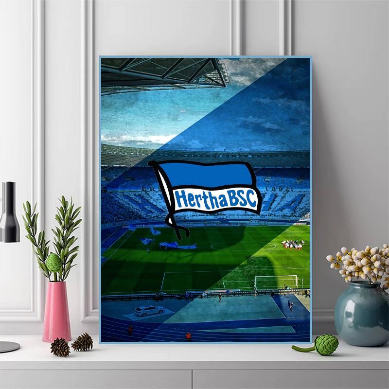 Hertha Soul 100% Round Full Drill 5D DIY Diamond Painting Embroidery Cross Stitch Rhinestone Décor