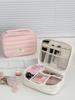 Cross-Line Series Handheld Makeup Bag: Simple, Portable, Multi-functional Travel Storage