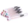 10/20Pc New Reusable Eyebrow Brush for Eyelash Extension Crystal Eyelash Brush Make Up Micro Drill Tube Mascara Stick Applicator