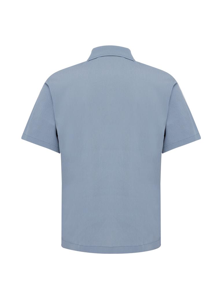 EIDER Cooleats Air Men'S Short Sleeve Polo Shirt_Smokey Blue