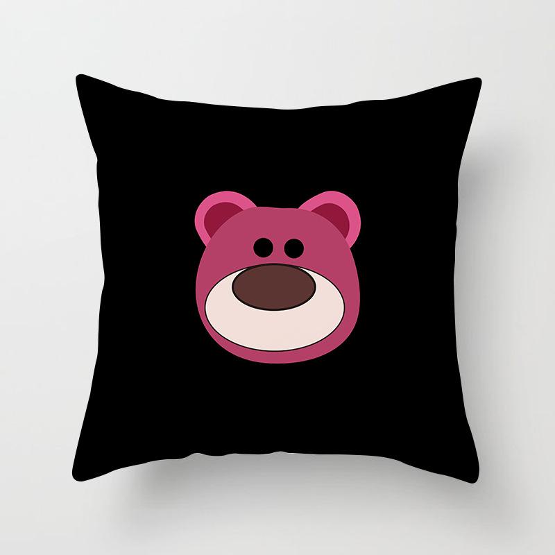 Nordic Ins Style Small Fresh Pillowcase Abstract Plant Flower Scenery Sunset Car Sofa Cushion Cushion Cover