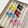 Persönlichkeit Reißverschluss Ohrstecker Schmuck für Frauen Ungewöhnliche Ohrringe Geometrie Ohrring Pop Hip Hop Piercing Schmuck