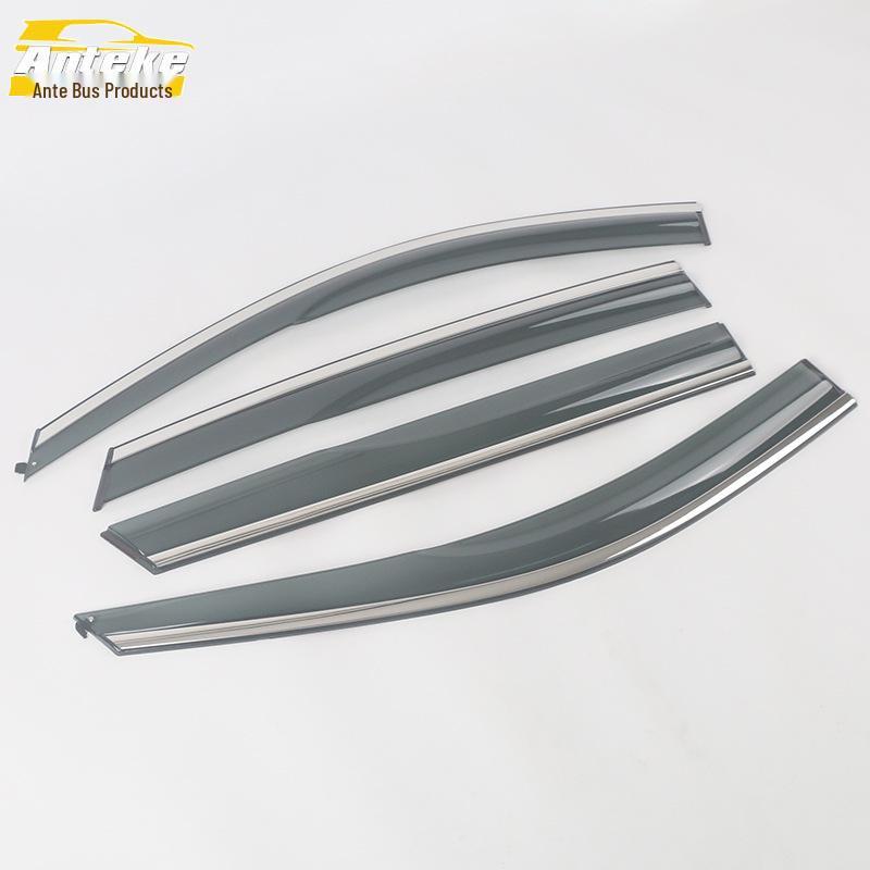 3D Stainless Steel Rain Guards & Sun Visor Stickers for Wuling 22 Star Journey