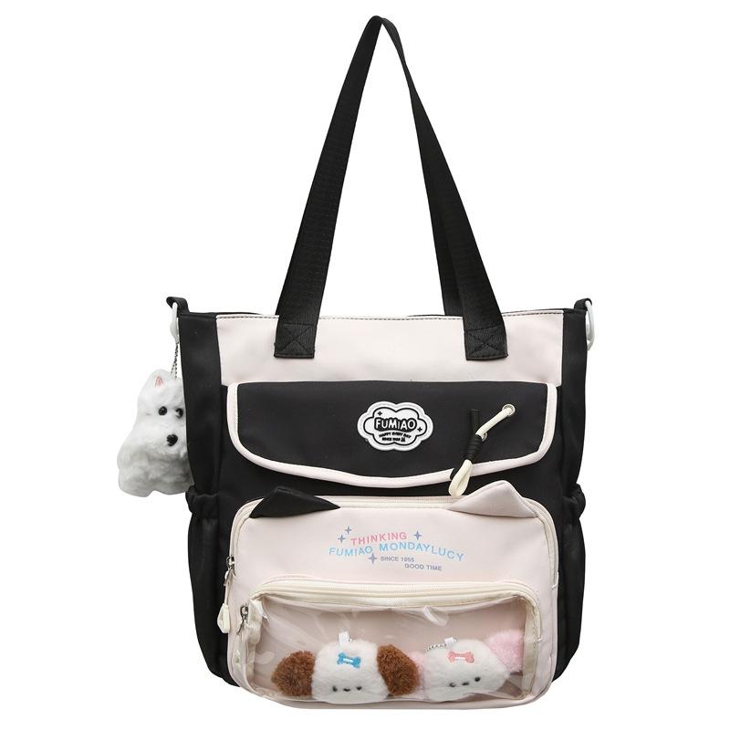Schoolbagins cute backpack female small fresh middle and high school student schoolbag large capacity two-dimensional girl bar pain bag