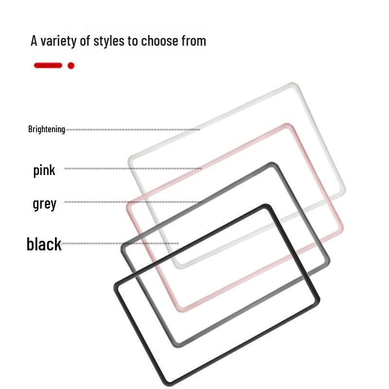 TSA Model 3/Y Screen Protector Silicone Frame - Center Console Car Accessory