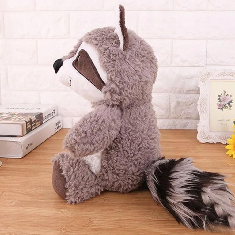 Plush Raccoon Plush Toy Cuddly Toy Teddy Bear For Children 35 Cm