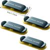 4pcs/set Wall-Mounted Wire Clip Punch-Free Cable Management Practical Wire Holder  Car