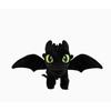 Universal Studios Genuine Potdemiel Toothless Dragon Tamer Master Shoulder Pendant Plush Doll Photo Animation Peripheral Gifts