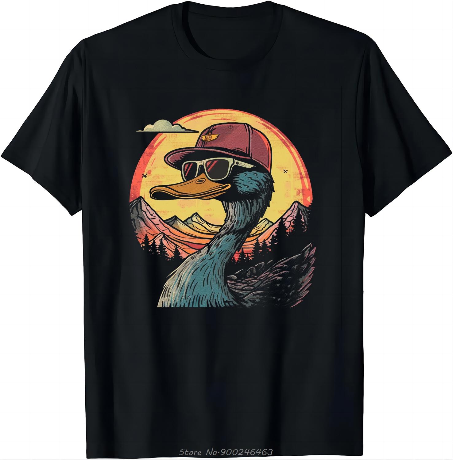 

With Sunglasses & Hat Design - Perfect For Casual Wear T-shirt Men Clothing Summer Oversized Tshirt Cotton T Shirt Tops Tees M