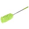 Dust Removal Stainless Steel Dust Duster Green Telescopic Feather Duster Washable Portable Cleaning Brush Daily