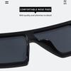 Stora Ramar Kopplade Risspik Glasögon, Trendiga, Personliga, High-end Solglasögon,