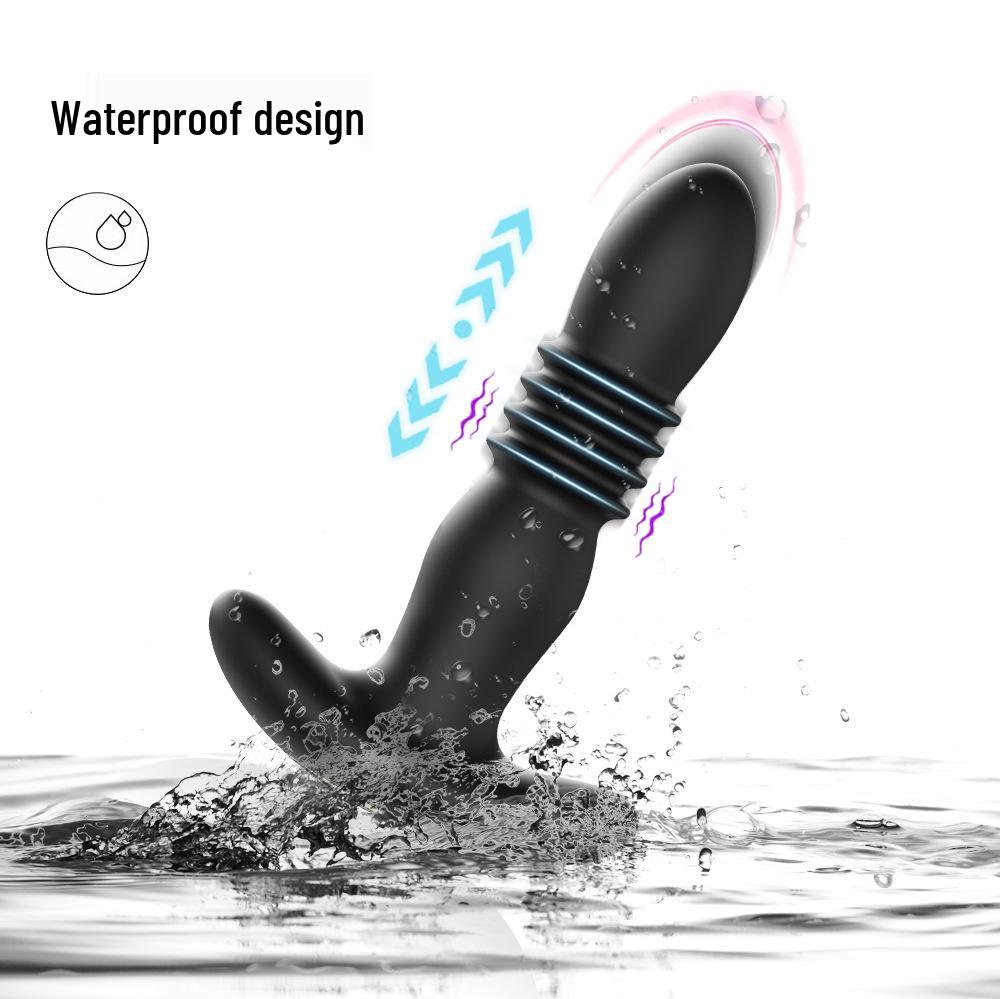 Telescopic Prostate Massager: Male Anal Plug for G-Spot Stimulation & Outdoor Use