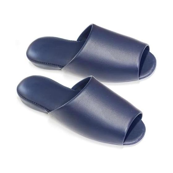 [TENDAI] Basic slippers/antibacterial, unisex, front opening, non-slip, vinyl, wipeable