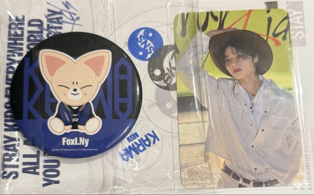 

[USED] straykids AIN QR trading card mirror KARMA set