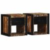 VidaXL Bedside Tables 2 Pcs Multicolour 40x35x40cm Reclaimed Wood, Nightstand, Bedroom Furniture, Table 4015952