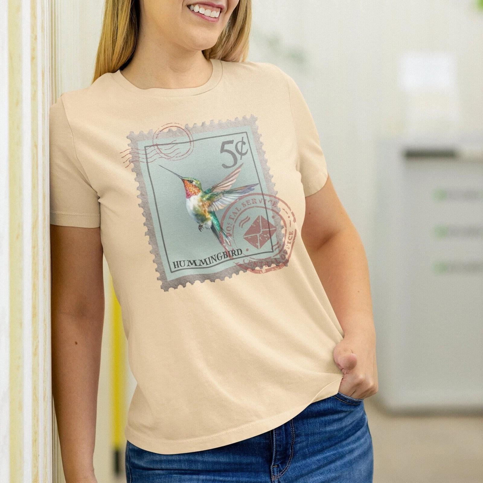 Hummingbird Bird T-shirt 4XL