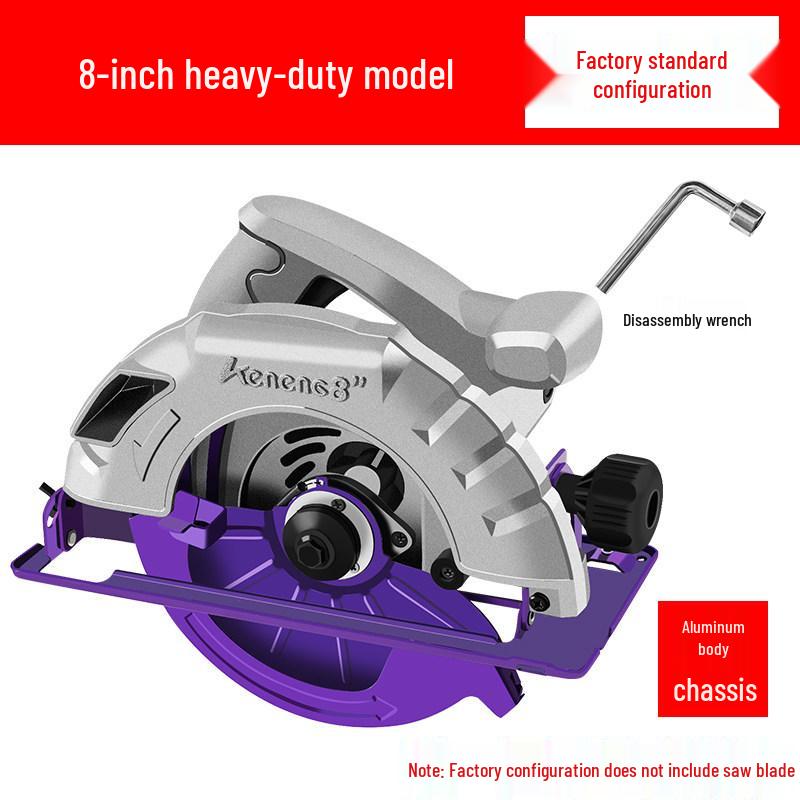 7-Inch/9-Inch Multi-Functional Handheld Electric Circular Table Saw for Woodworking