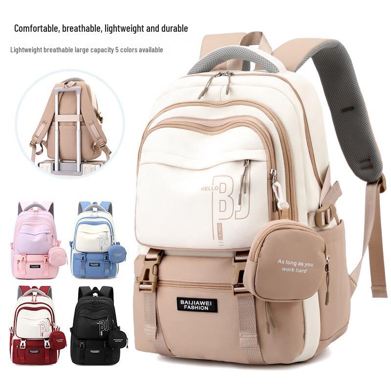 Li Shen Girls' Versatile School Backpack