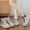 Winter Women's Shoes Fashion Thick Sole Sneaker Winter Plush Warm Cotton Boots Non-slip Ankle Boots Women Snow Boots Botas Mujer
