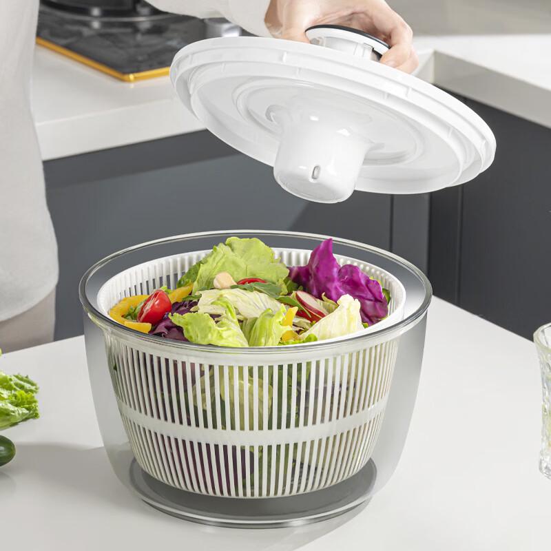 Small Multifunction Salad Spinner & Vegetable Dehydrator