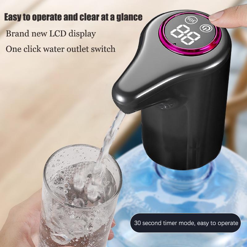 Electric Water Pump Automatic Intelligent Household Bottled Purified Water Dispenser USB Charging Wireless Water Pump