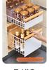 Pull-Out Under-Cabinet Dish Drying Rack and Kitchen Storage Solution