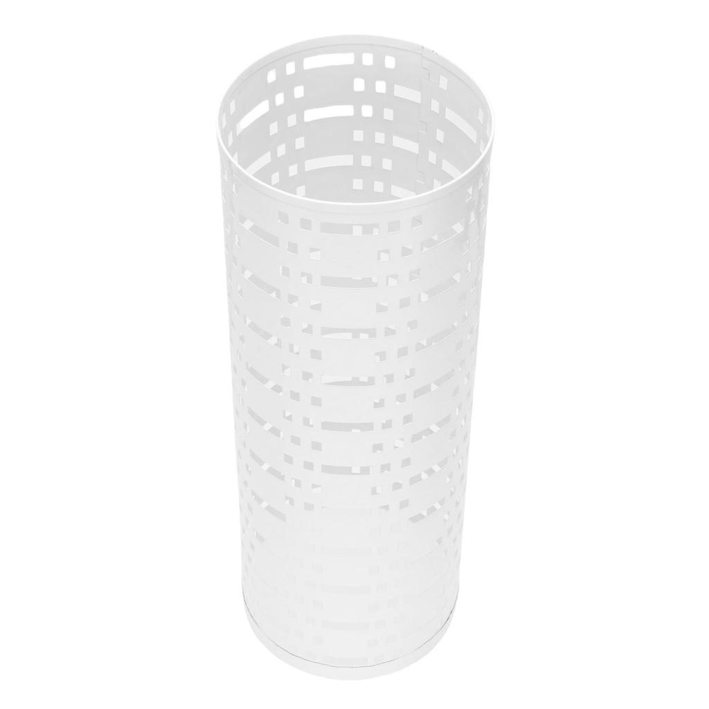 Metal Umbrella Holder for Entryway Hollow Out Alloy Umbrella Organizer Round Shaped for Home Office