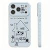 Applicable iPhone16 Apple 17promax line puppy house phone case 15 creative 14 cartoon 13 soft case