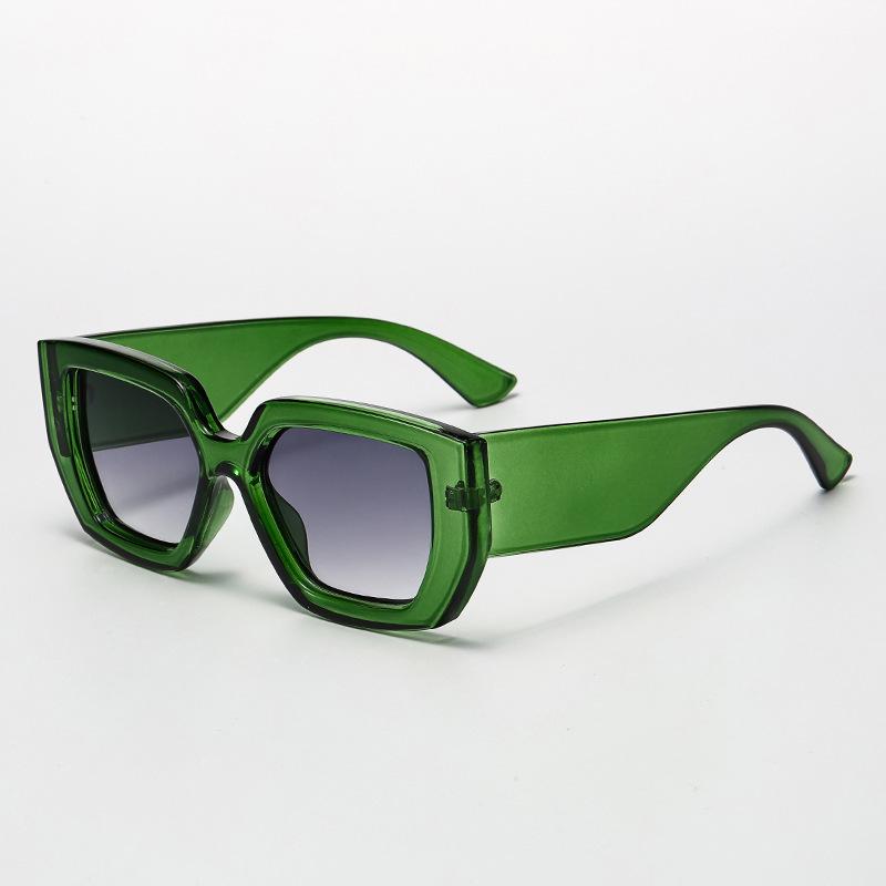 Sunglasses Tail Single Glasses Women'S Fruit-Colored Sunglasses Men'S Uv400 Anti-Ultraviolet Treatment