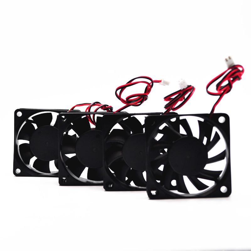 DC 6CM Cooling Fan 6010/6015/6020/6025, 5V/12V/24V for Power Supply & Computer Inverter