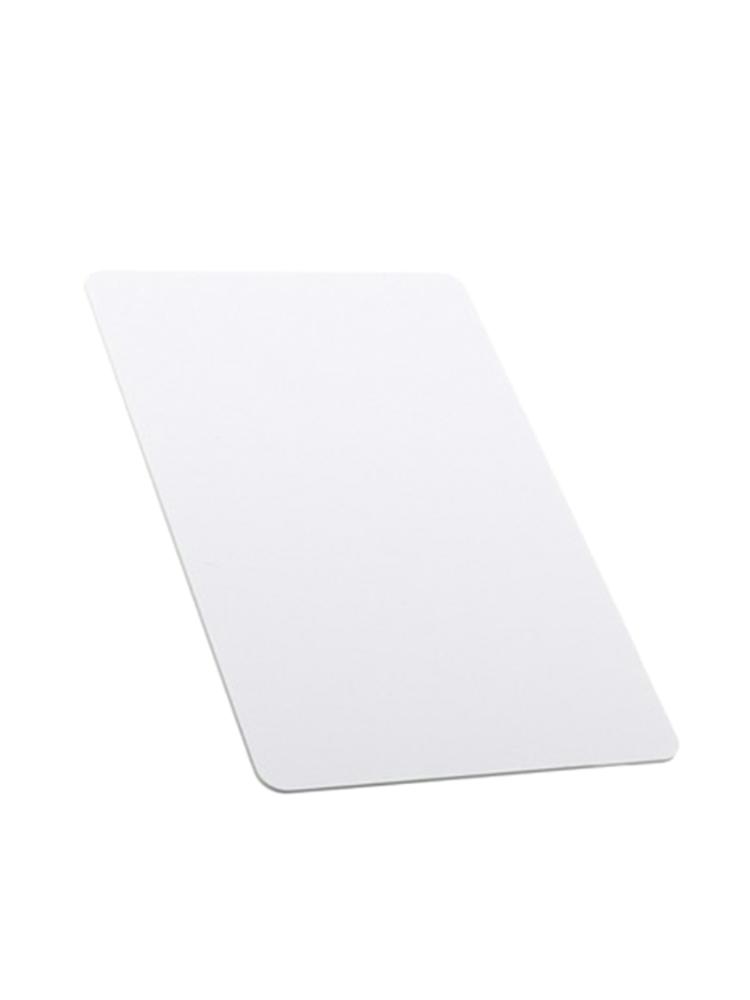 1 Set of 200 Pieces 215 Card Chip Waterproof Blank White PVC Cards Enabled Mobile Phones and Devices