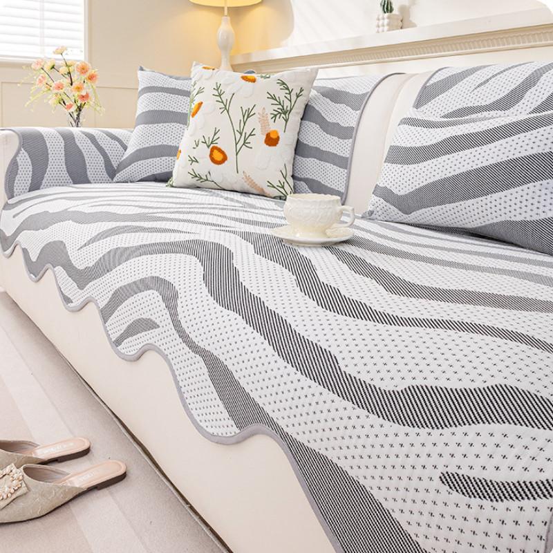 Summer Cool and Comfortable Sofa Cover Four Season Universal Couch Cushion for Living Room Combination Chair Protector Slipcover
