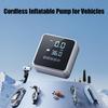 Digital Display Tire Inflator Automatic Portable Air Pump With Screen Cordless Fast Inflation Automotive Accessories