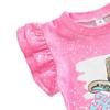Girls Clothing Set Sleeveless Summer Floral Printed Top T-shirt+ Flared Trousers  2Pcs Toddler Kids Clothes