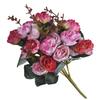 21Heads Artificial Rose Flower Silk Flower Wedding Party Bouquet Home Decor
