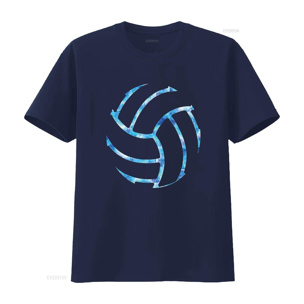 Volleyball stuff Kleidung Batik Geschenk für ein jugendliches Mädchen Spieler T-Shirt vintage gewaschenes Oberteil für den Alltag Streetwear Vielseitig