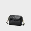 New Autumn and Winter Women's Bag Small Square Bag High-end One-shoulder Genuine Leather Crossbody Bag Small Bag