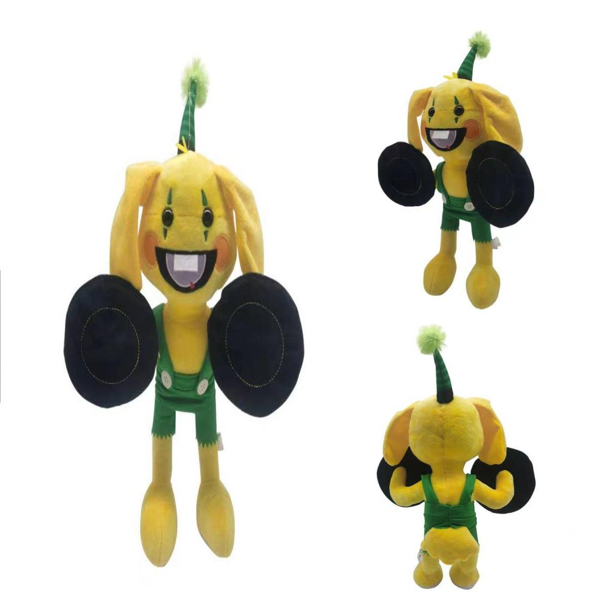 

New Poppy Playtime Caterpillar Plush Toy Rabbit Doll Game Time жовтий