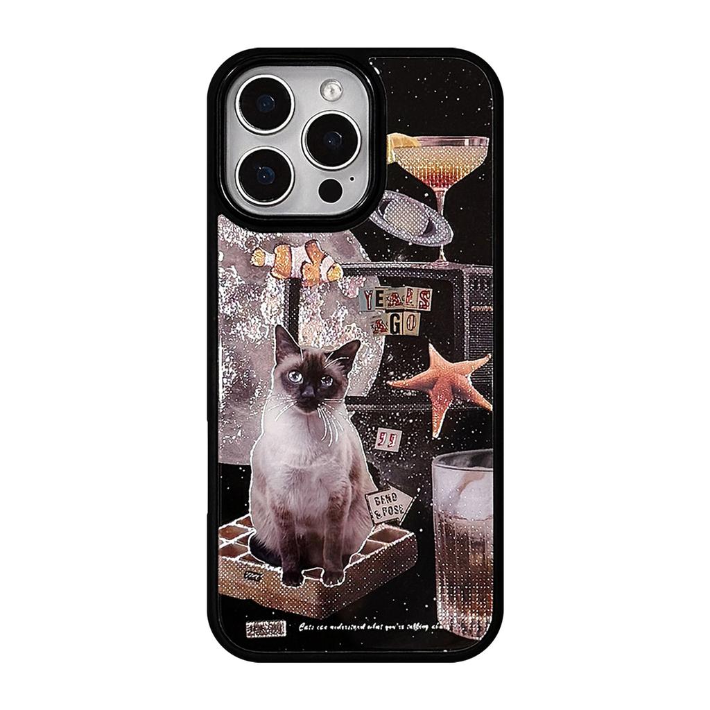 Gilded Iphone16 Mobile Phone Case Apple 15 Promax Protective Case 14 Personality 12 Suitable for 13 Advanced