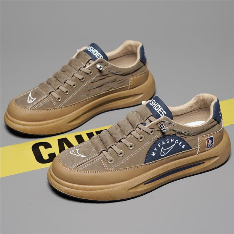 Men's shoes spring new fashion casual shoes flat comfortable breathable umbrella cloth board shoes