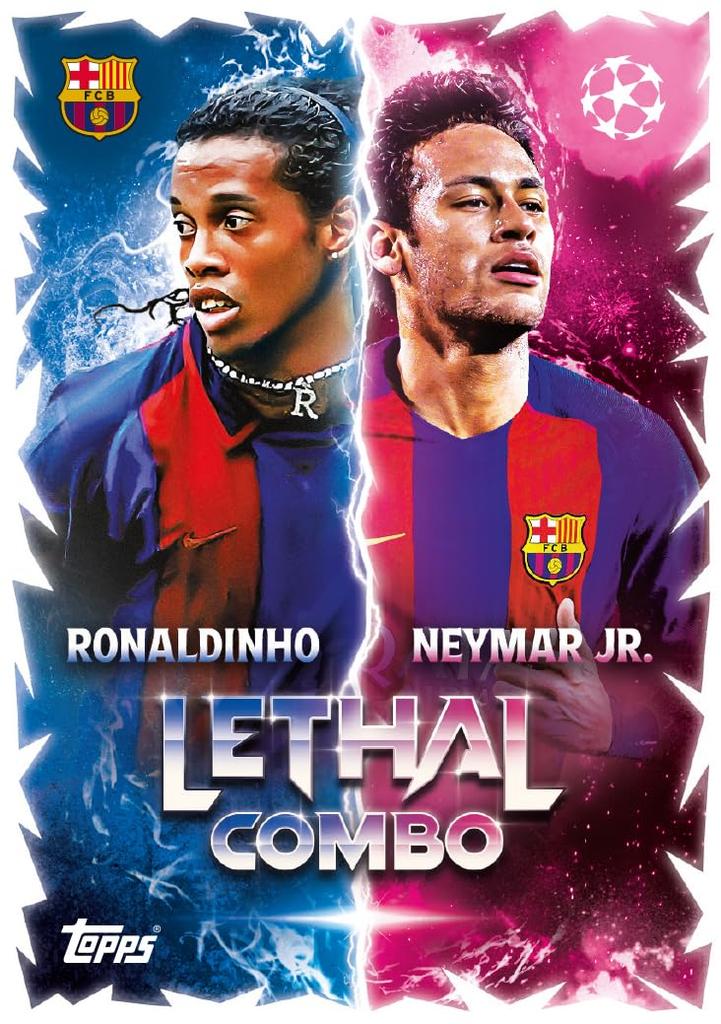 Topps UEFA Champions League Match Attacks 2025 Joc de Cărți de Colecție și Schimb (Pachet inteligent)