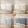 Thick Plush Bed Headboard Cover - Soft, Fluffy, Full Coverage, Universal Fit, Conceals Imperfections.