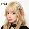 2Pcs Gothic Dark Style Hairpins, Hair Pins for Bangs, Skeleton Hand Bone Hair Clips for Halloween Cosplay Photography Props