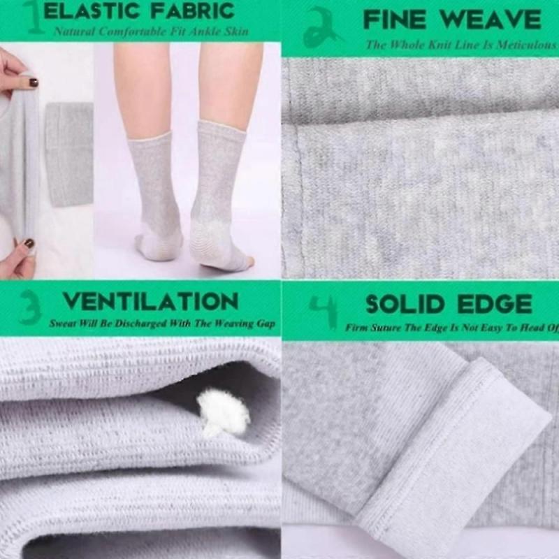 Onecompression Bamboo Foot Sleeves, Breathable Support Socks for Foot Pain Relief, Unisex One Size Fits Most