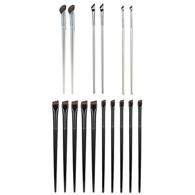 6Pcs 10Pcs Makeup Brush Set Angled Nose Shadow Eyeliner Eyebrow Brush Kit for Daily Home Professional Makeup Artist Soft Bristles