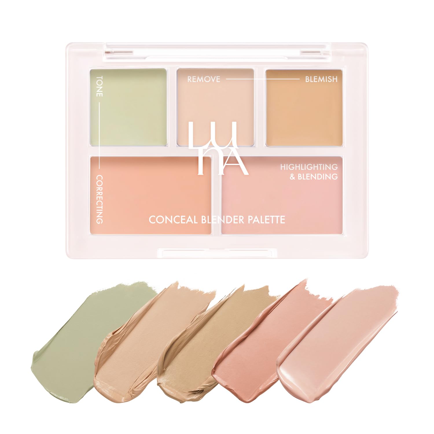 

Палитра теней для век LUNA Long Lasting Concil 1, прозрачная крышка №