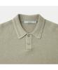 Silijeu Garment Dyed Long Sleeve Polo Sawas26131Bex