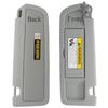 Car Sun Visor with Mirror Beige/Gray for Honda Civic 2006 2007 2008 2009 2010 2011 83280-SNA-A01ZA Left Hand Drive