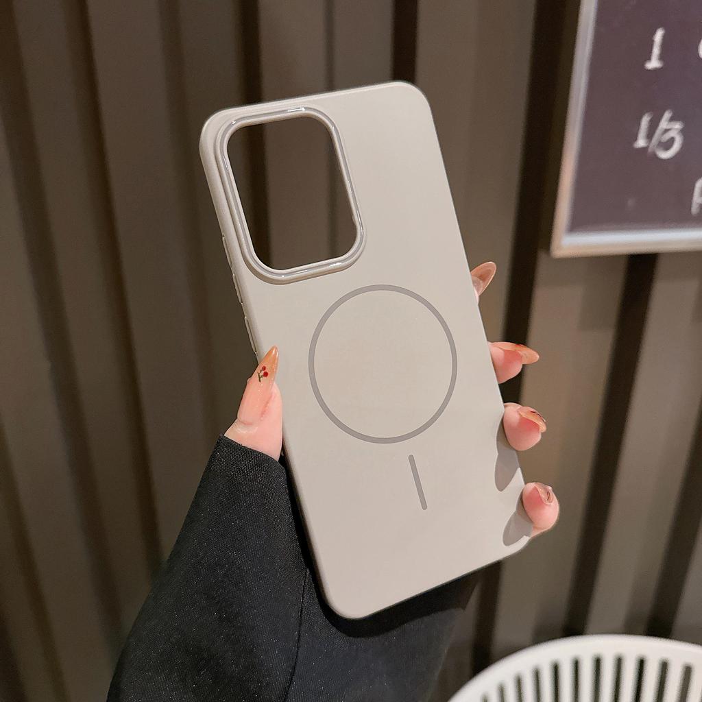 Soft color scheme Magnetic mobile phone case is suitable for Xiaomi Mi 15Pro trend 14PRO large hole protective case 14ultra