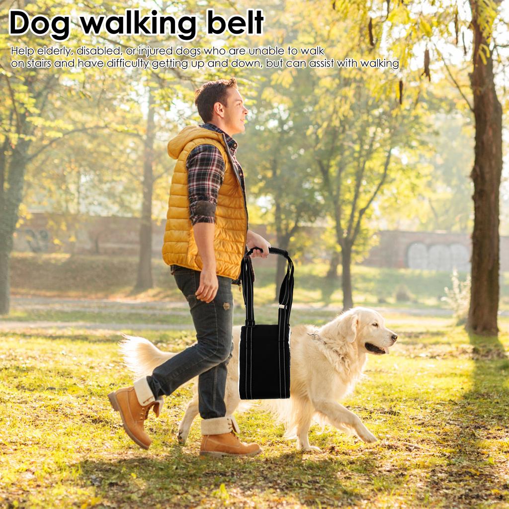 Dog Lift Harness Adjustable Dog Back Leg Sling for Old Disabled Joint Injuries Pet Rear Leg Support Portable Dog Carrier Sling